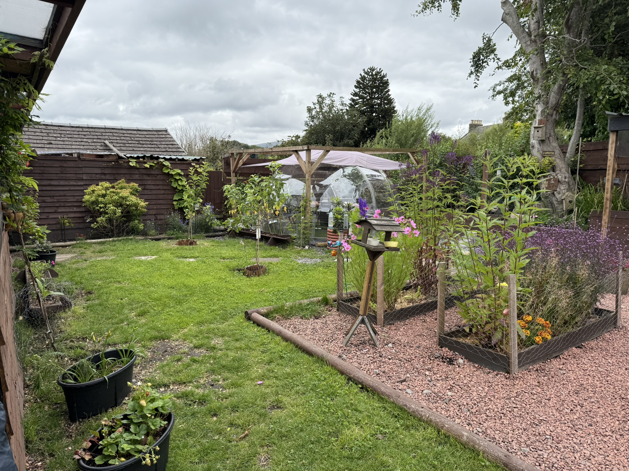 Garden flat area overview